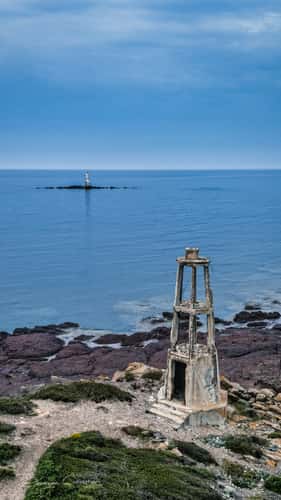 Scogliera Mangiabarche, Isola Sant Antioco, Sardinia