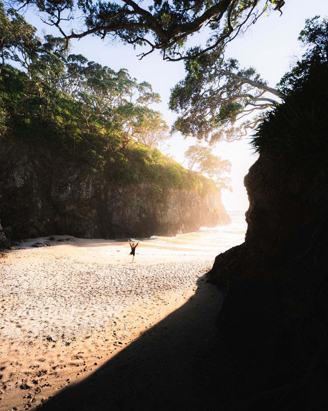 Secret Bay at Elliot Bay, New Zealand