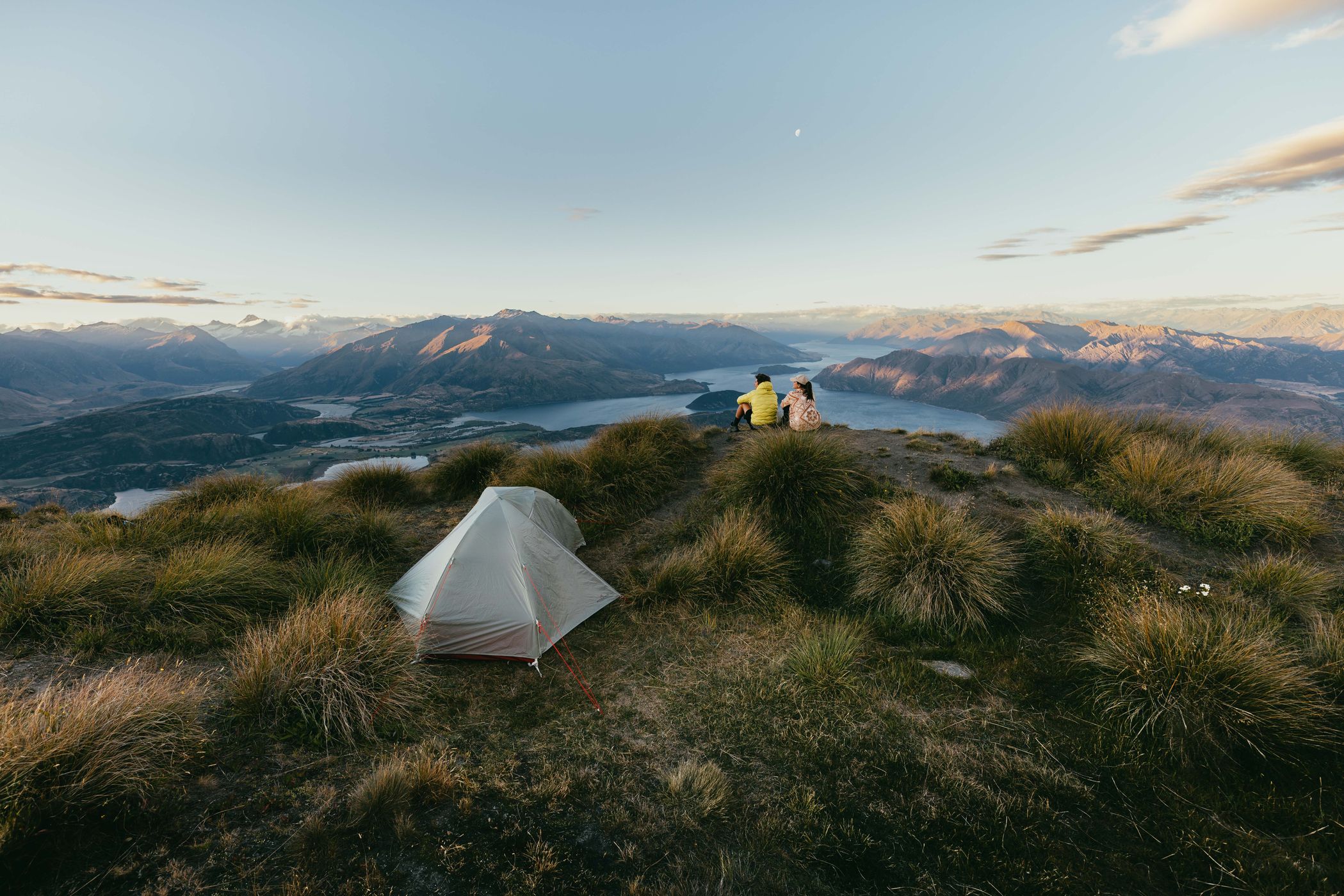 Skyline Track near Roy´s Peak Summit, New Zealand