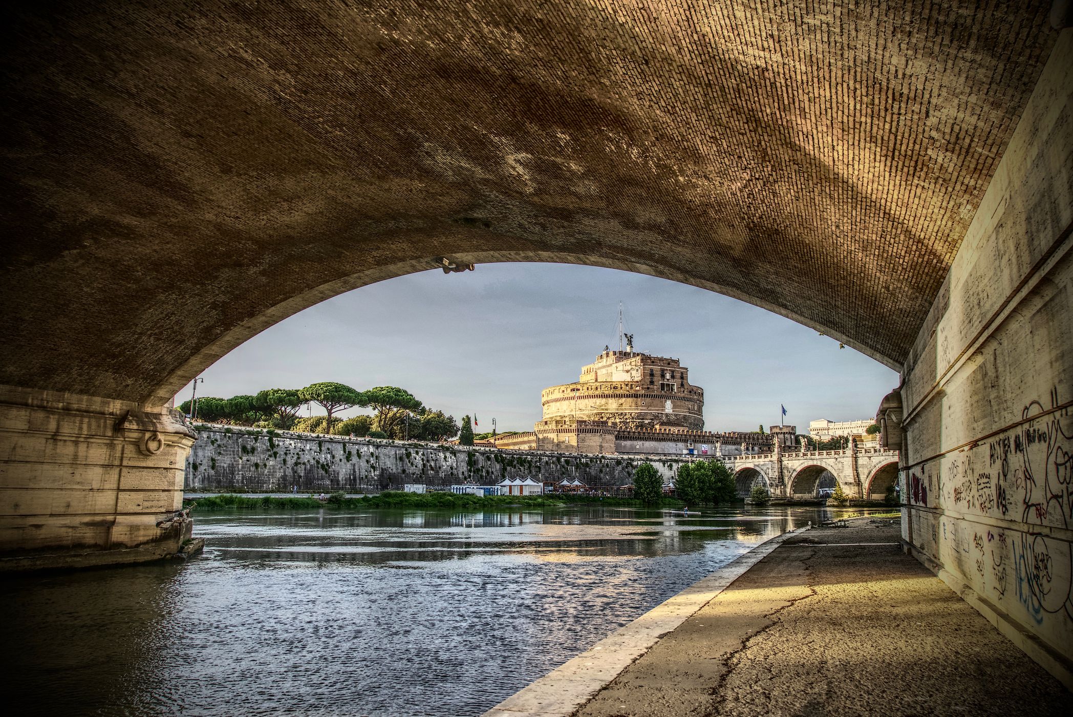 St. Angelo Bridge Rome, Italy