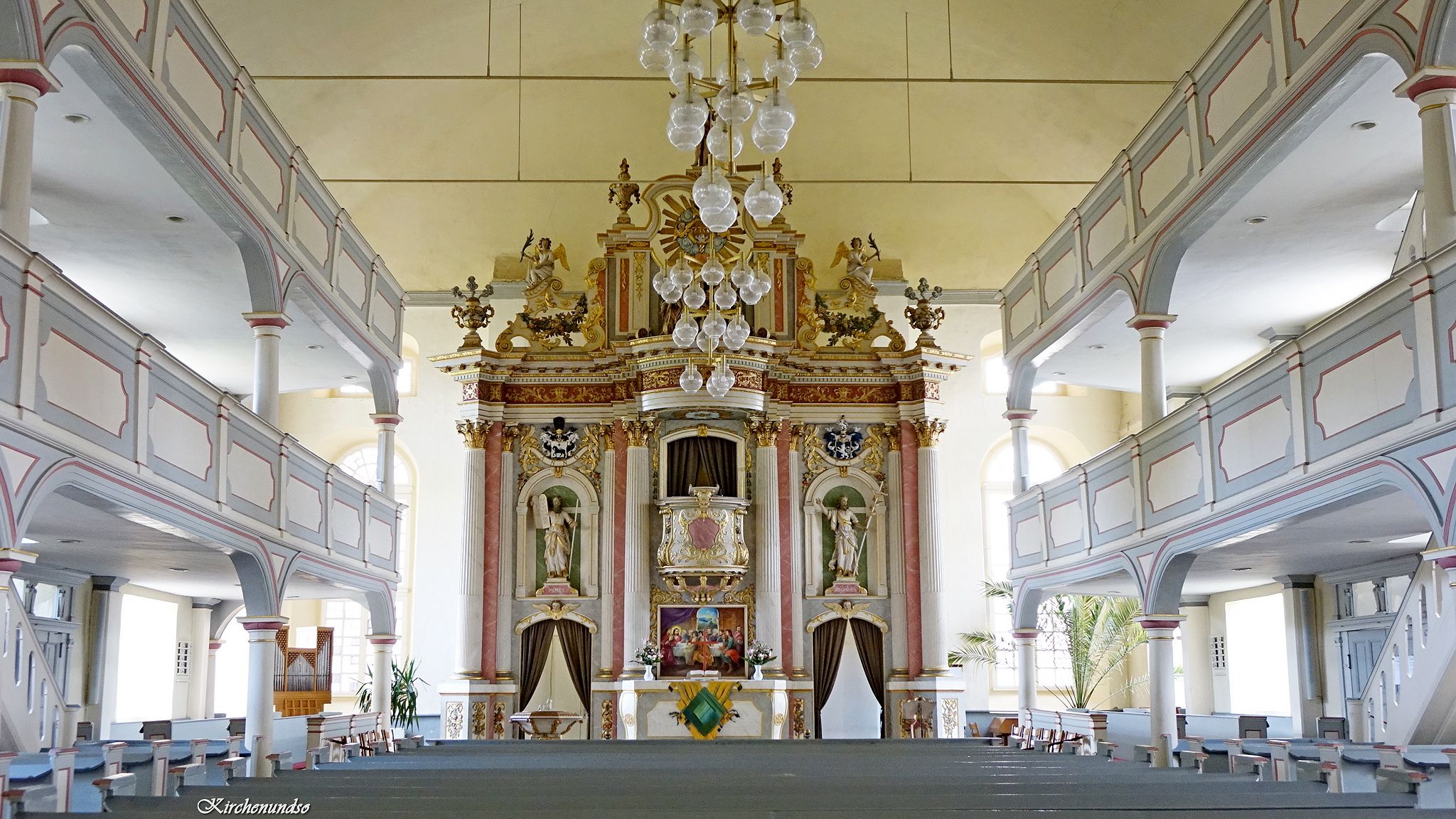St. Nicolai interior, Germany