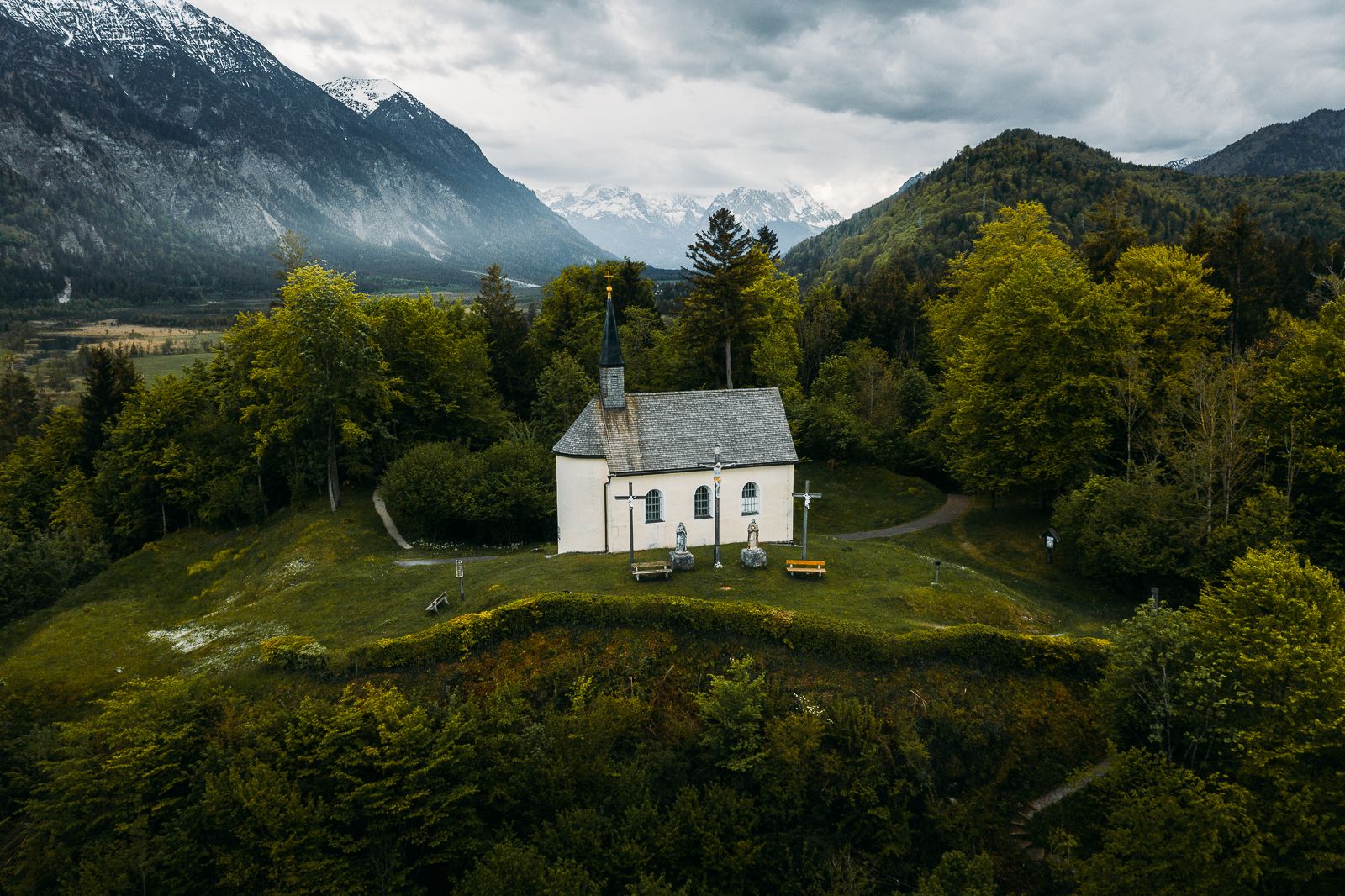 St. Nikolaus Chapel (Drone), Germany