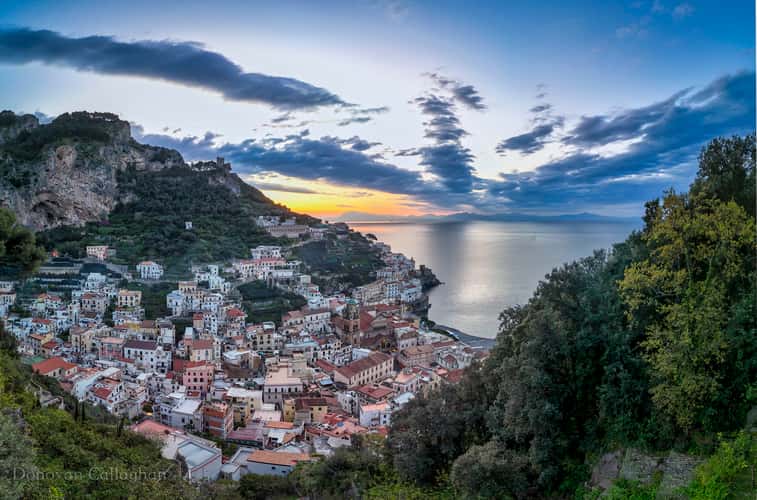 Sunrise Amalfi, Italy