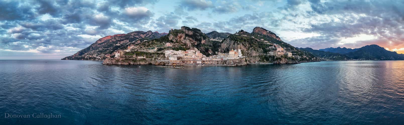Sunrise Atrani ,Amalfi Coast, Southern Italy