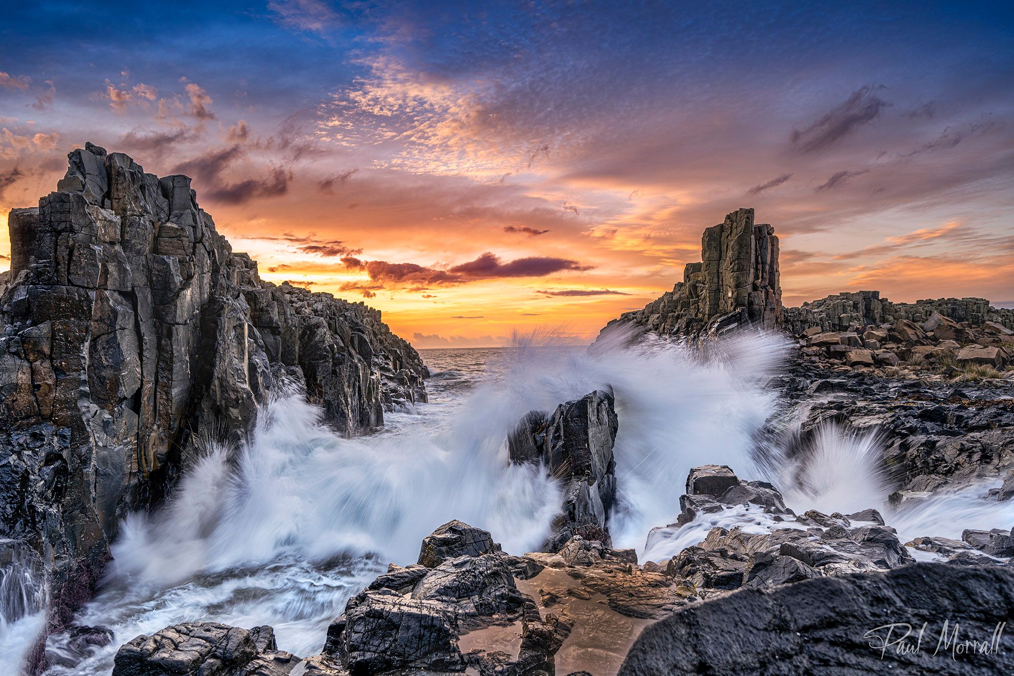 Sunrise Bombo Quarry Pano, Bombo, New South Wales, Australia