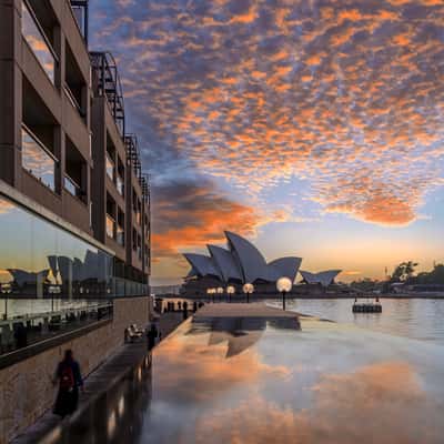 Reflections of the Sydney Opera House, Australia