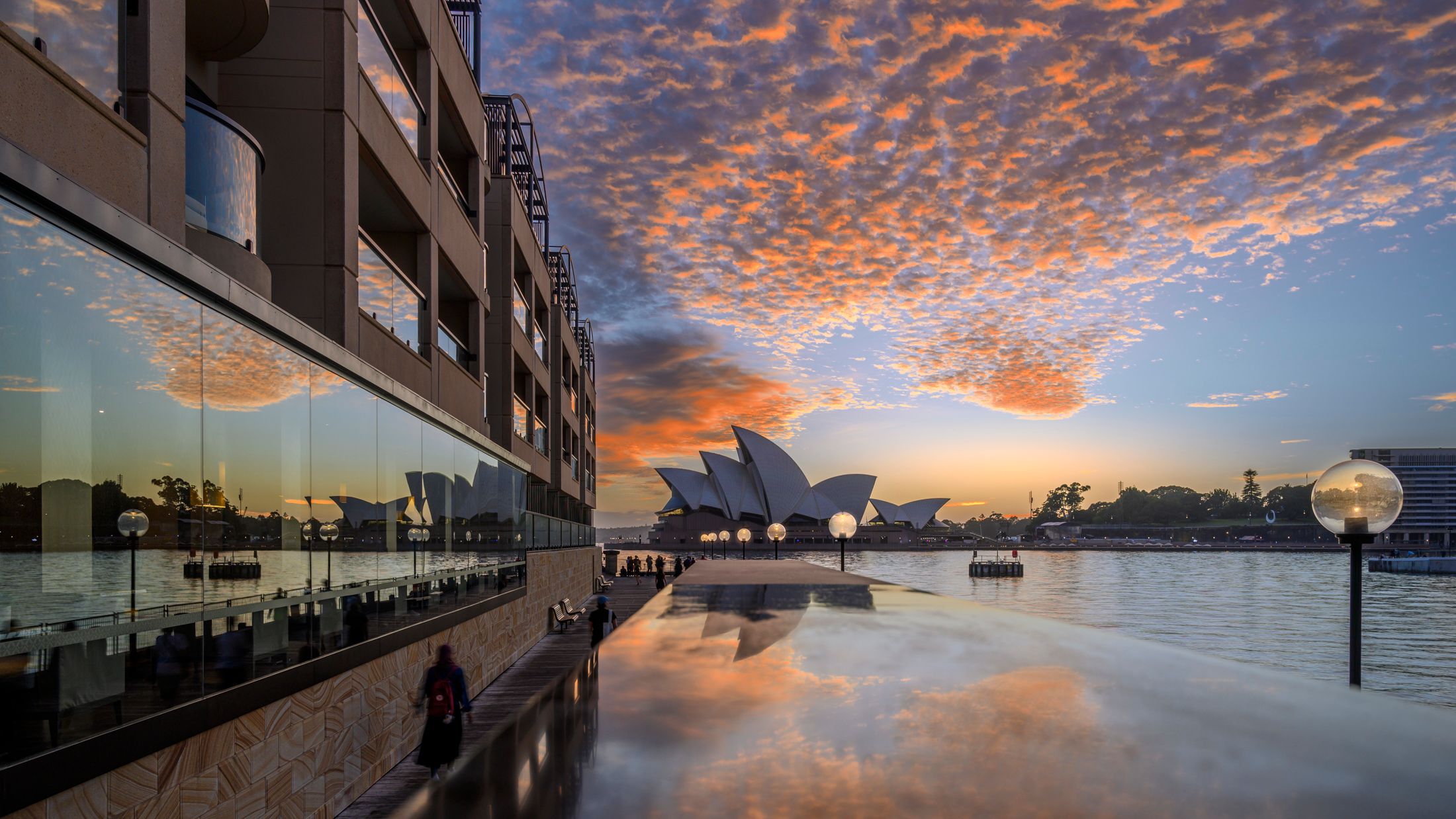 Reflections of the Sydney Opera House, Australia