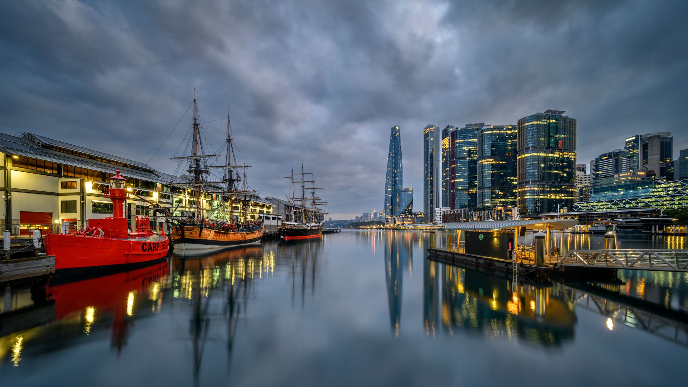 Sailing ship, Darling Harbour, Sydney, NSW, Australia