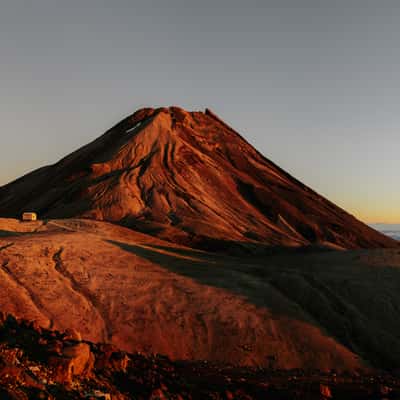 Syme Hut, Mount Taranaki, New Zealand