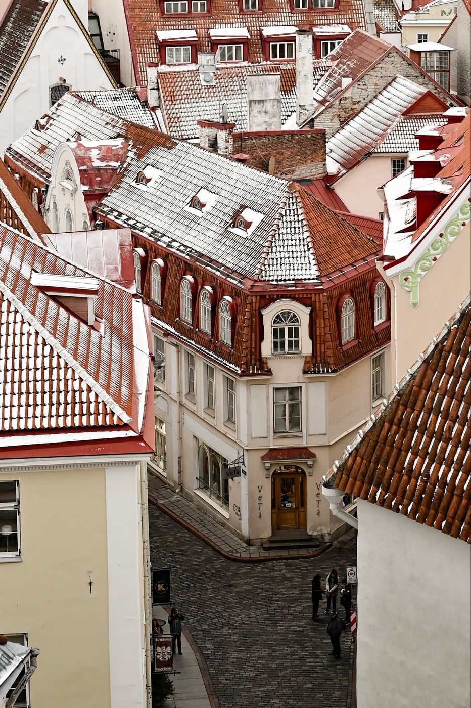 Tallin Old Town Viewing Platform, Estonia