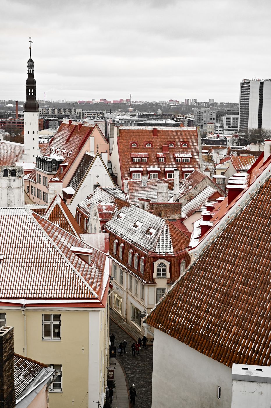 Tallin Old Town Viewing Platform, Estonia