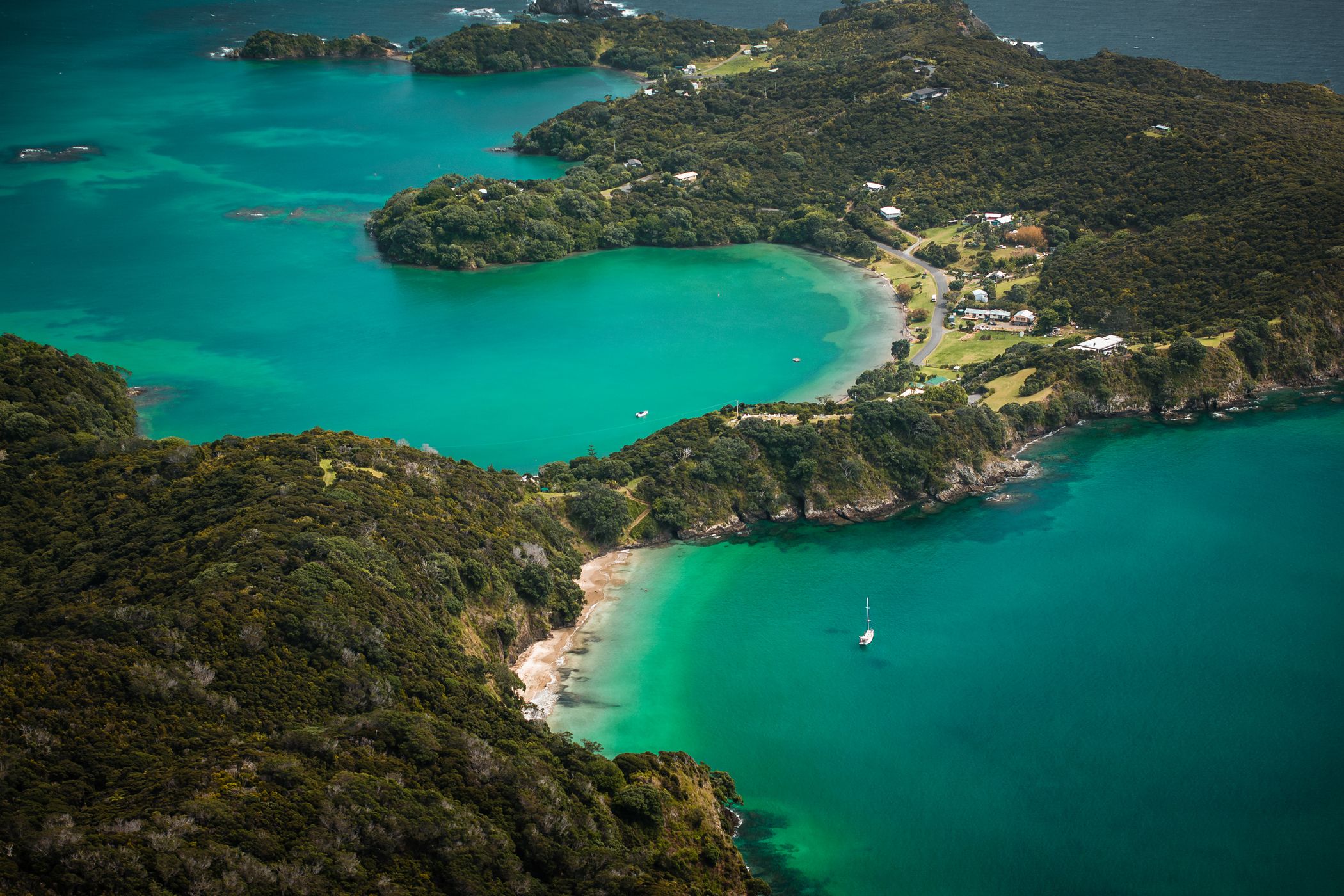 Te Rawhide Inlet, Bay of Islands, New Zealand