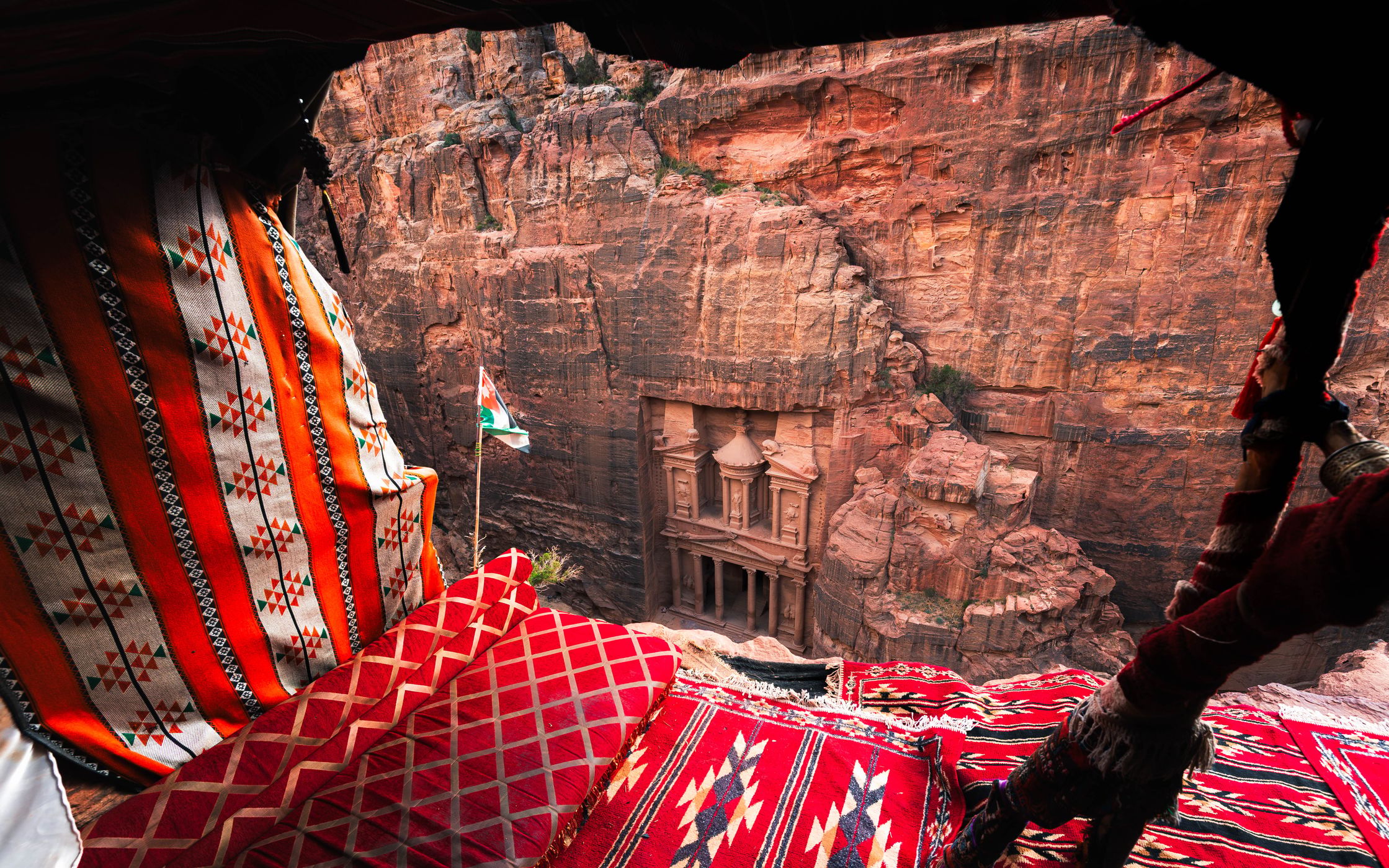 Tea Shop, Upper Treasury, Jordan