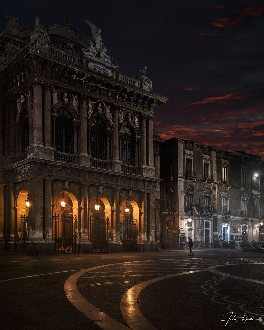 Teatro Bellini, Catania, Sicily, Italy