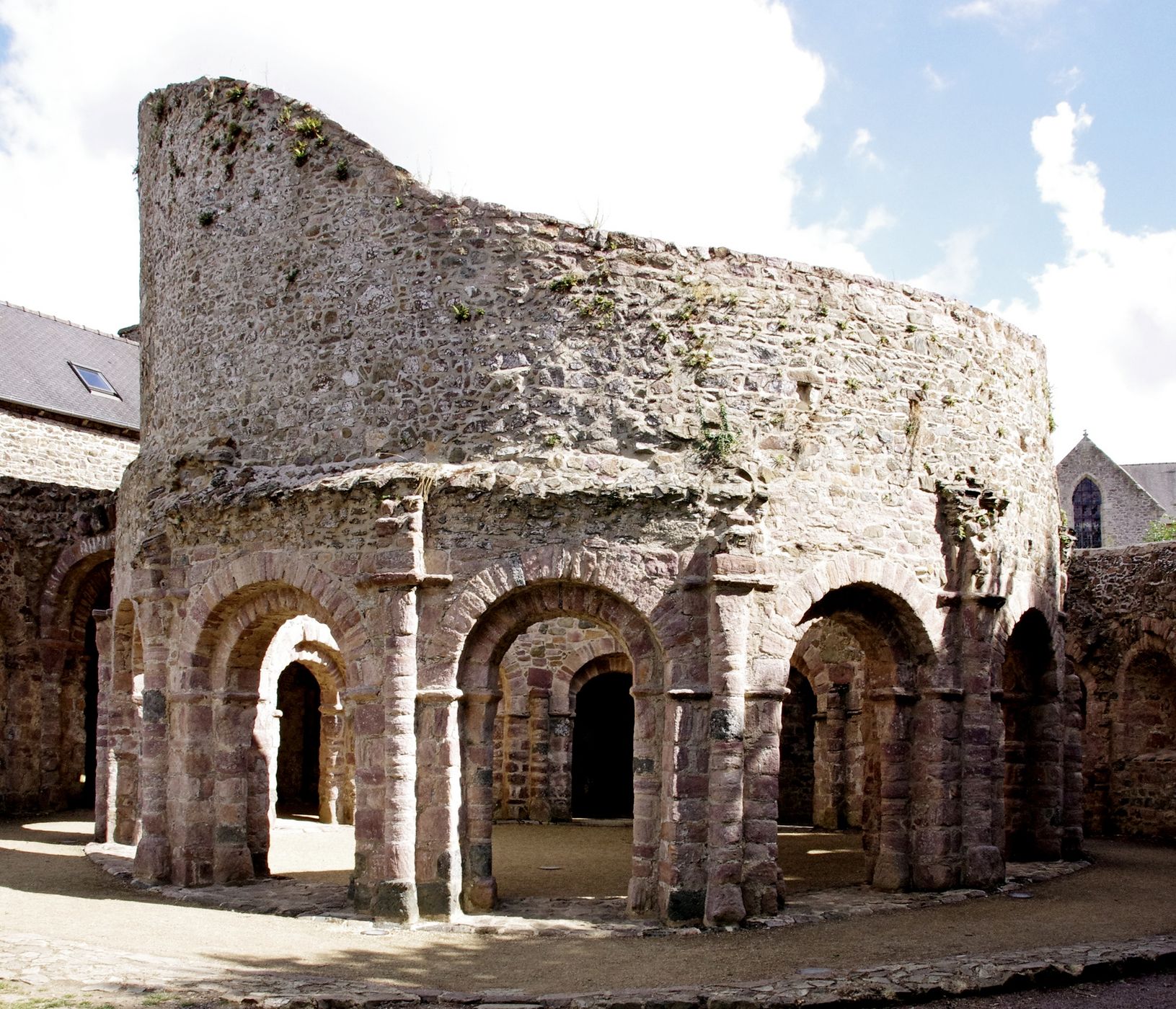 Temple de Lanleff, France