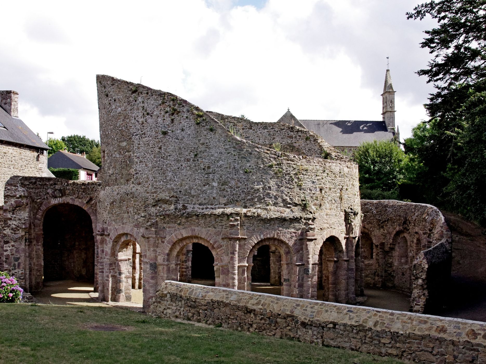 Temple de Lanleff, France