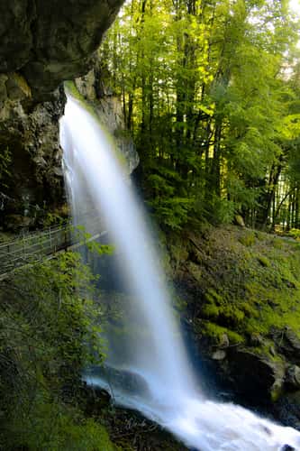 The Giessbach Waterfalls