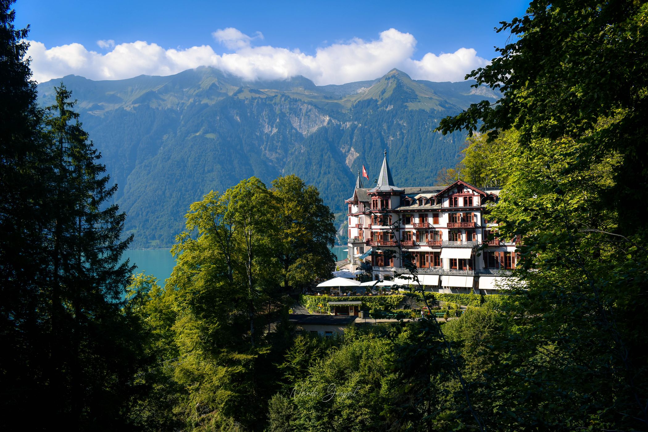 The Grandhotel Giessbach, Switzerland