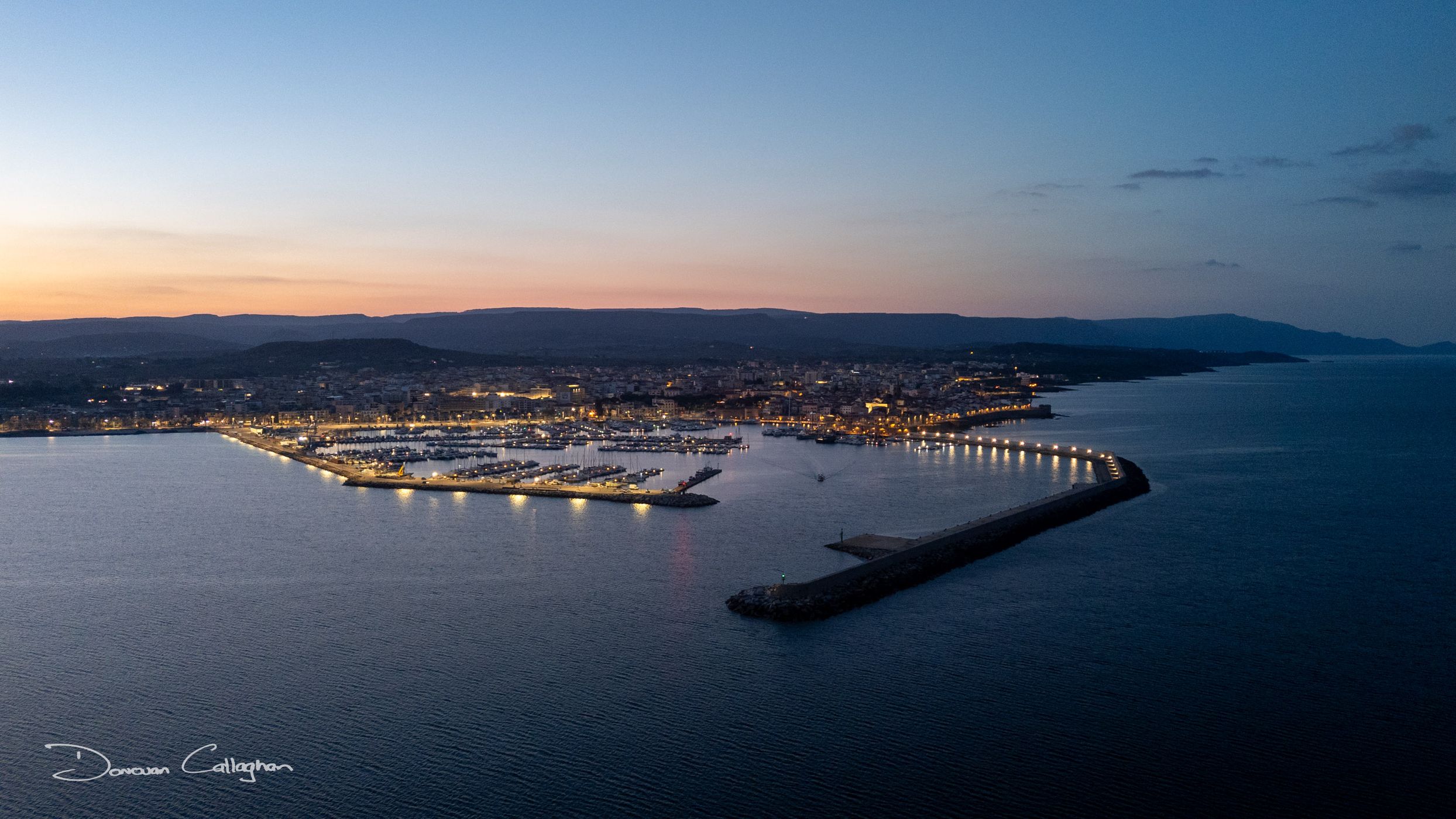 The harbour, Alghero, Sardinia, Italy
