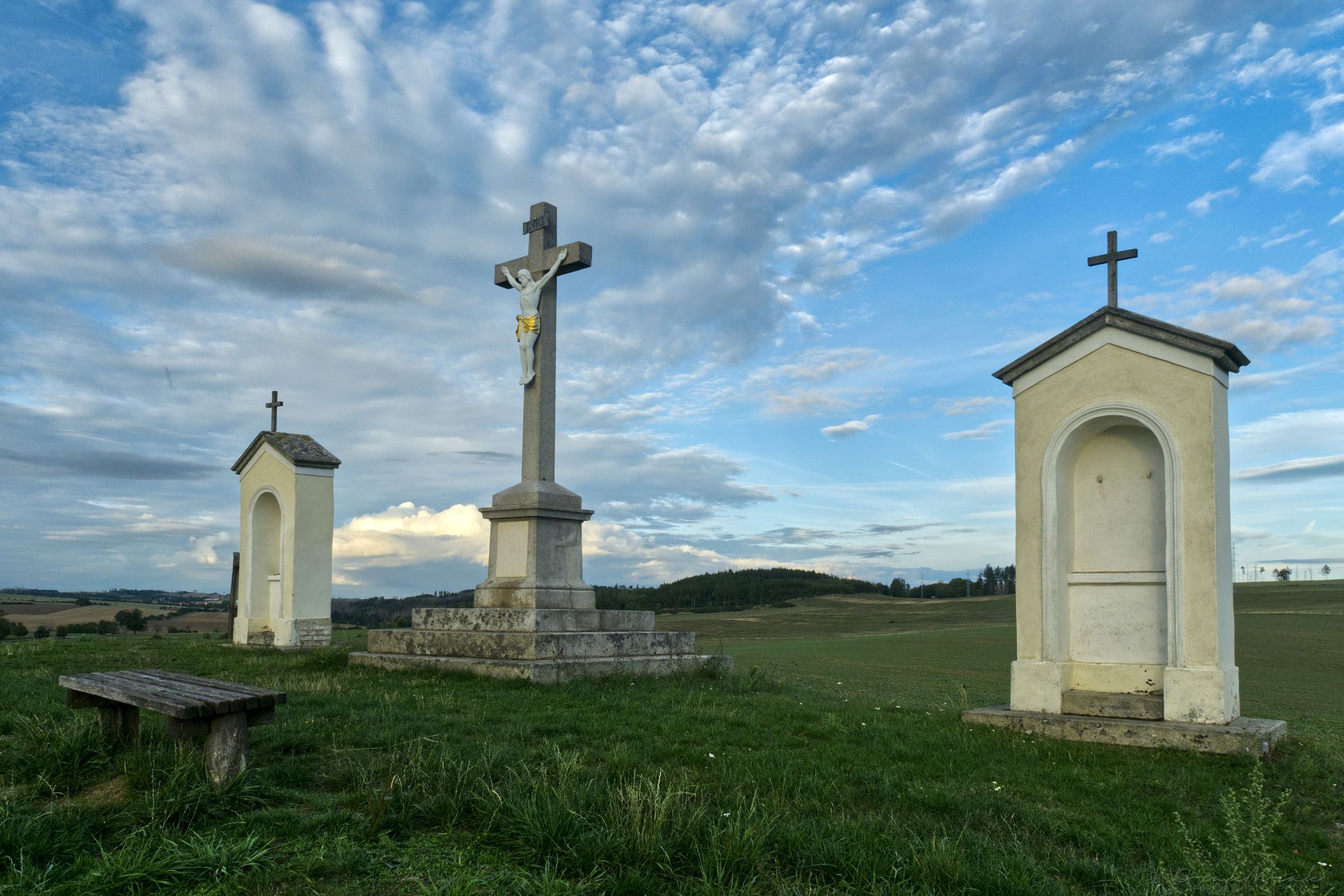 The Stations of the Cross near 'Nová Říše', Czech Republic