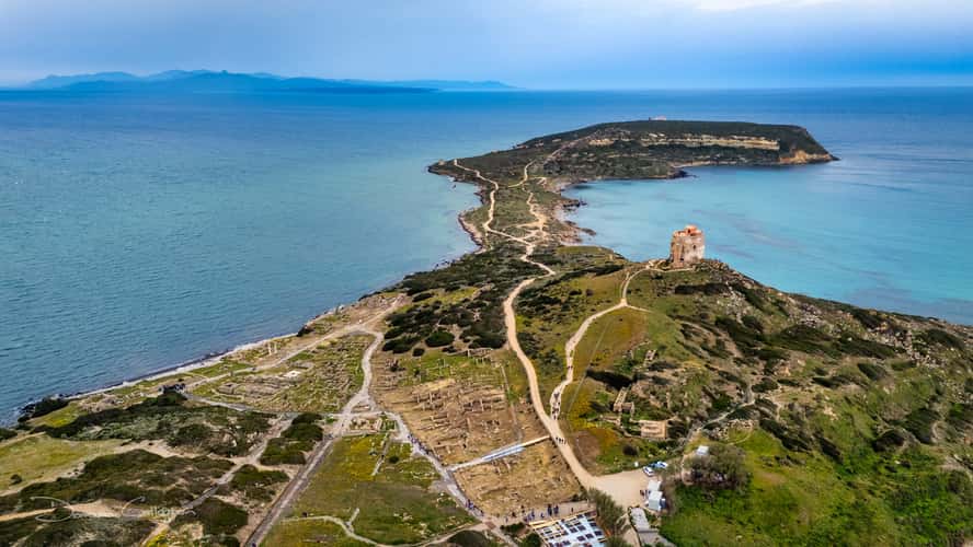 Torre spagnola di San Giovanni di Sinis, Sardinia