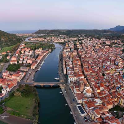 Toward the sea, Bosa, Sardinia, Italy