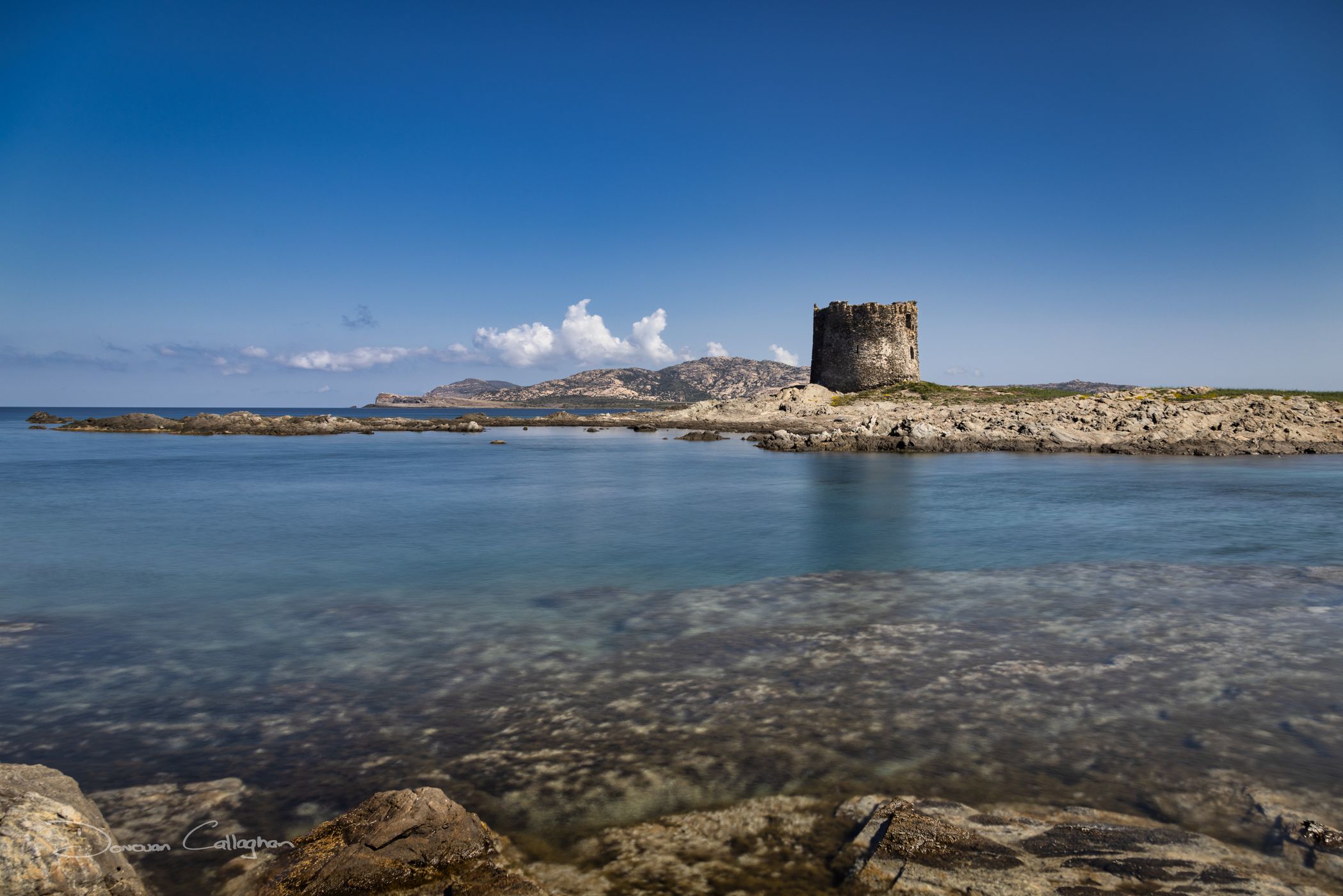 Tower, Torre della Pelosa, Sardinia, Italy