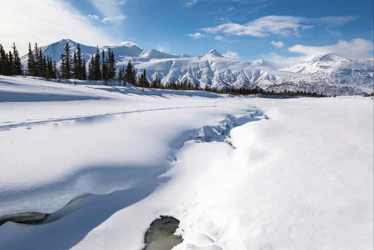 Trail to Castner Ice Dave
