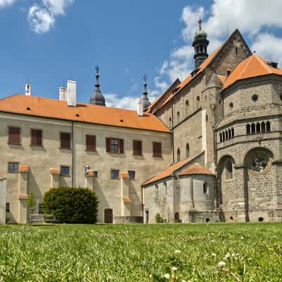 Třebíč castle and basilica, Czech Republic