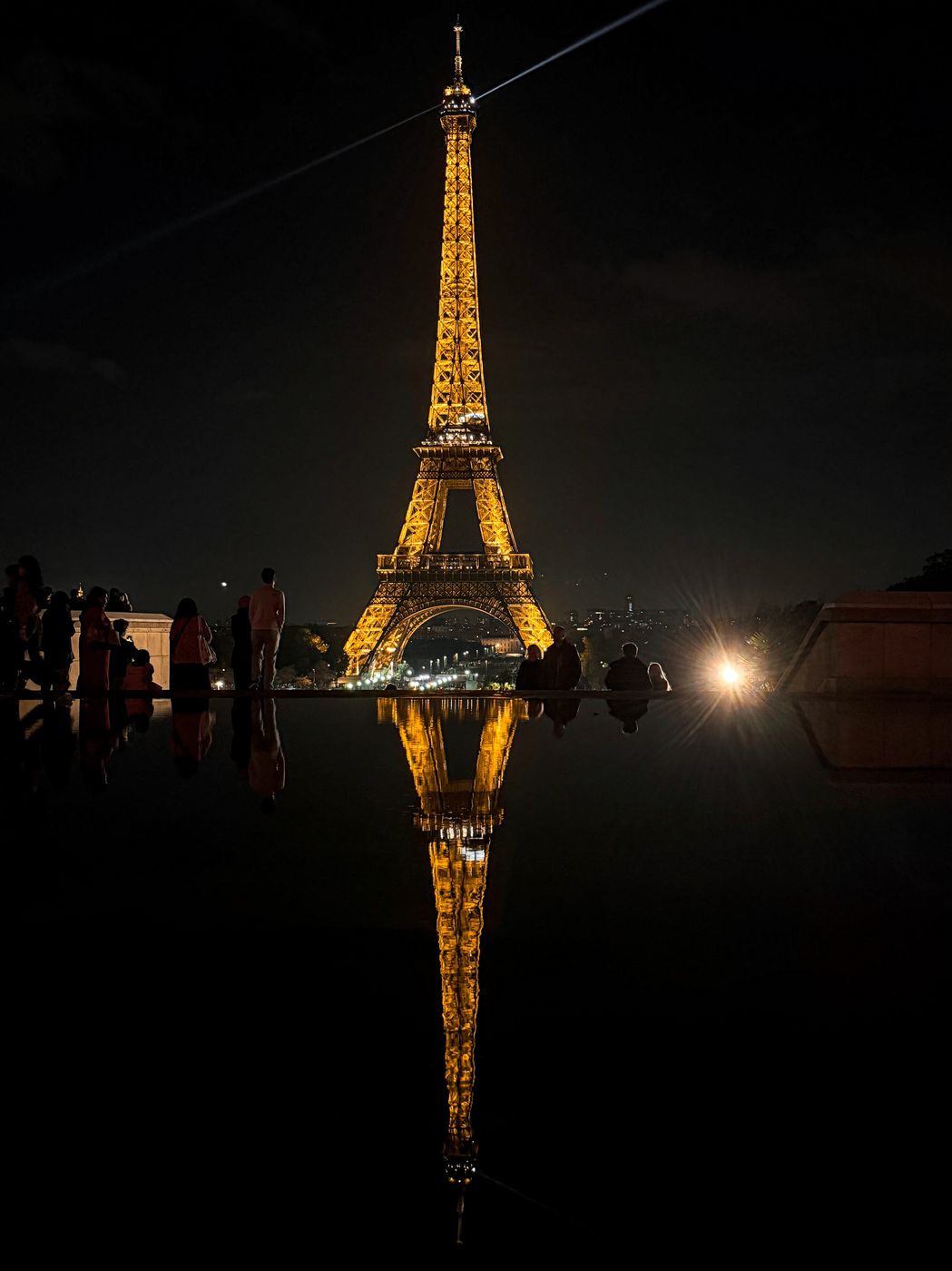 Eiffel Tower from Trocadero, Paris, France