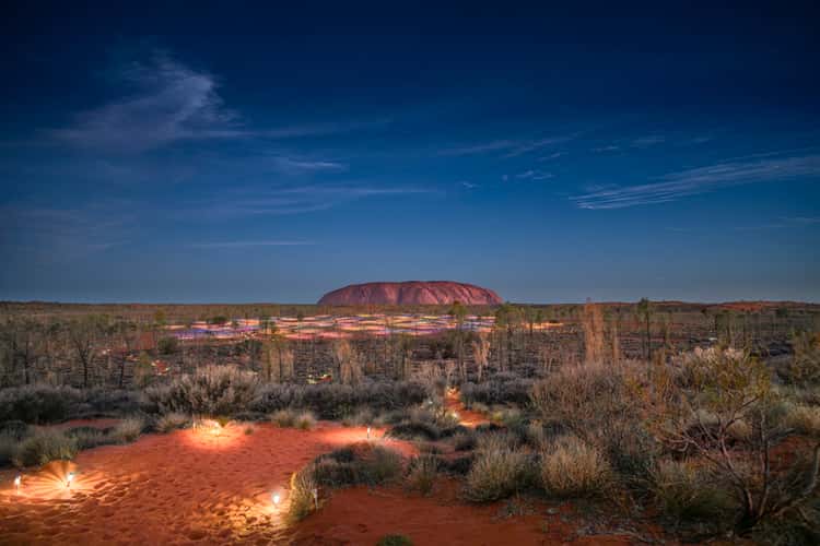 Uluru Sunrise Viewing Platform