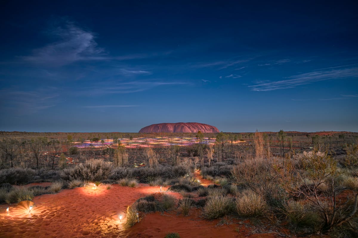 Uluru Sunrise Viewing Platform, Australia
