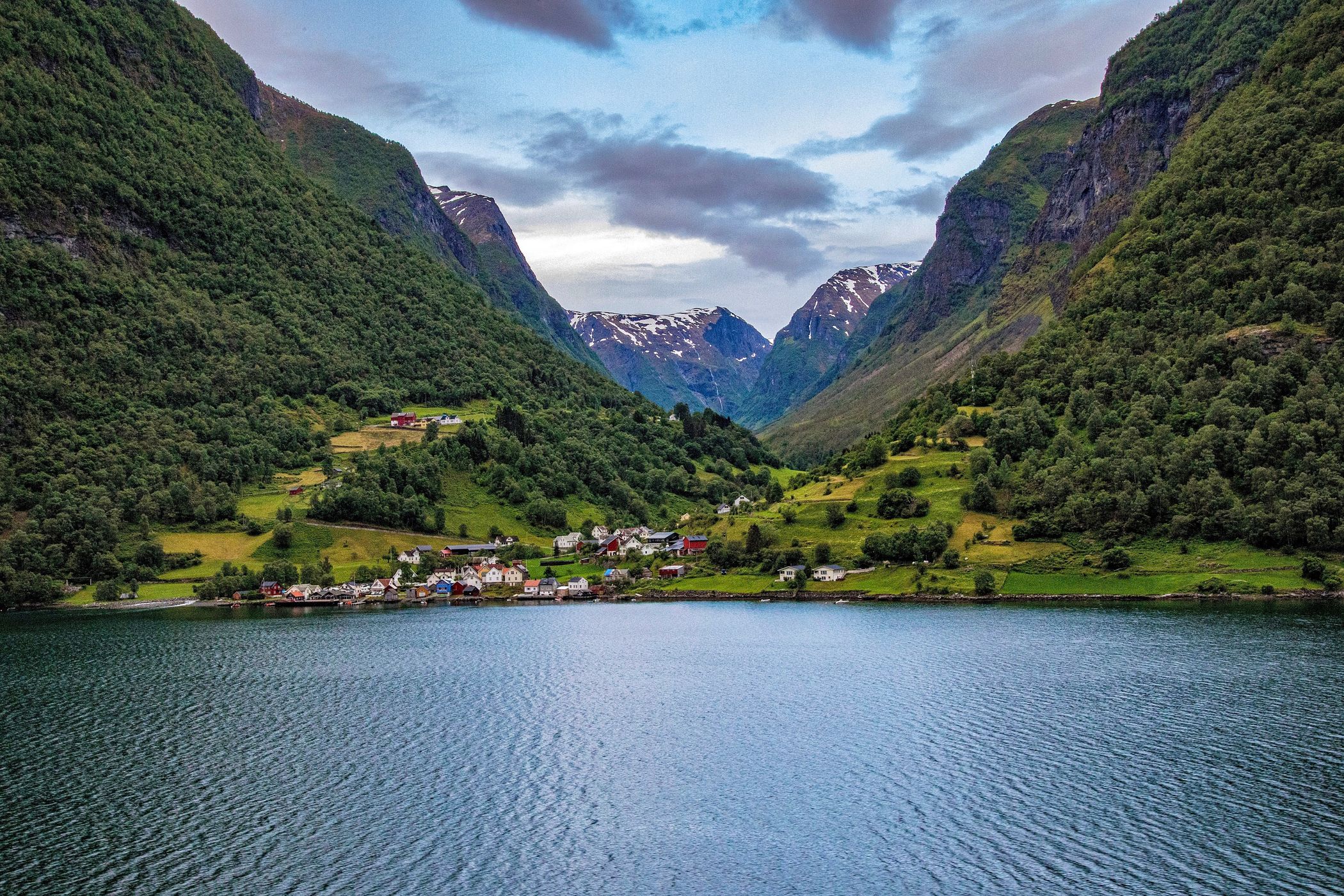 Undredal, Aurlandsfjord, Norway