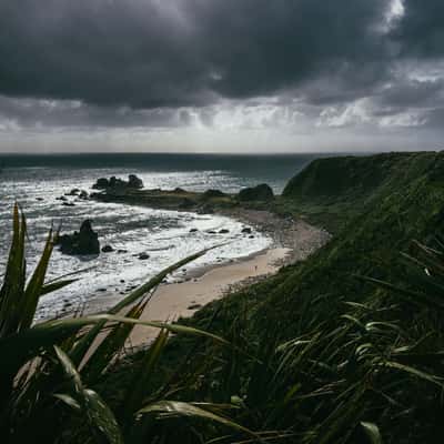 Unnamed beach, Cape Faulwind, New Zealand