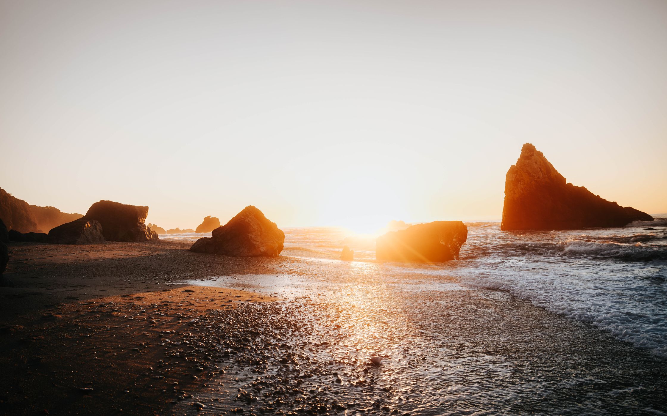 Unnamed beach near Ship Creek, West Coast, New Zealand