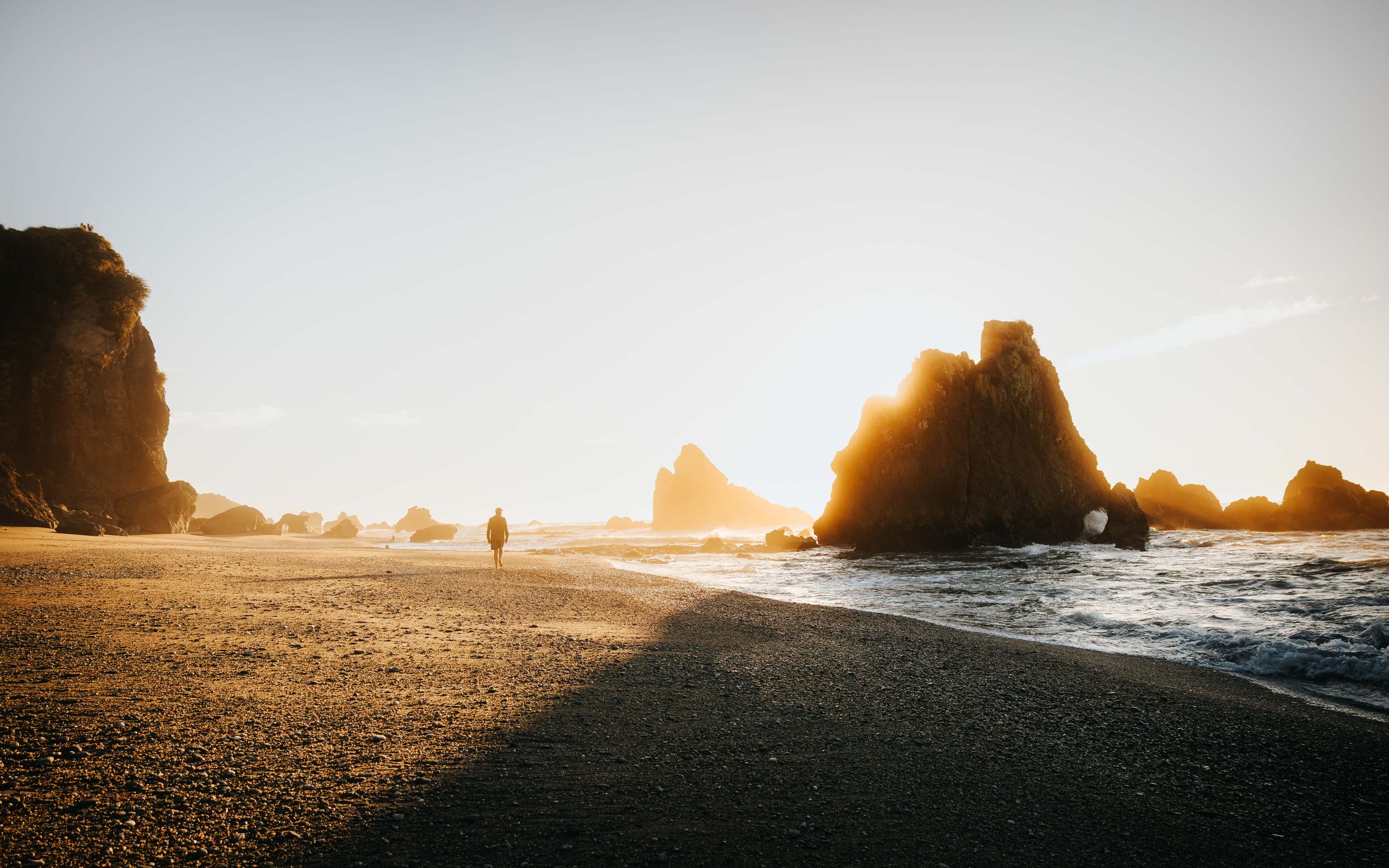 Unnamed beach near Ship Creek, West Coast, New Zealand
