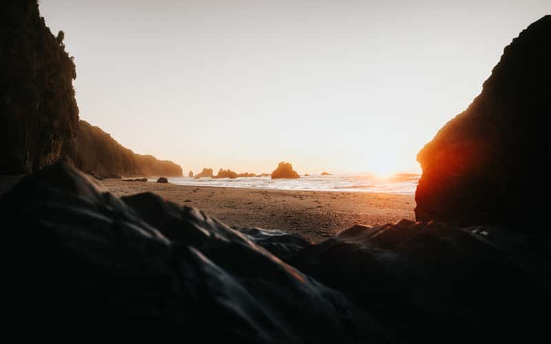 Unnamed beach near Ship Creek, West Coast