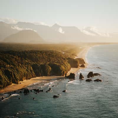 Unnamed beach near Ship Creek, West Coast, New Zealand