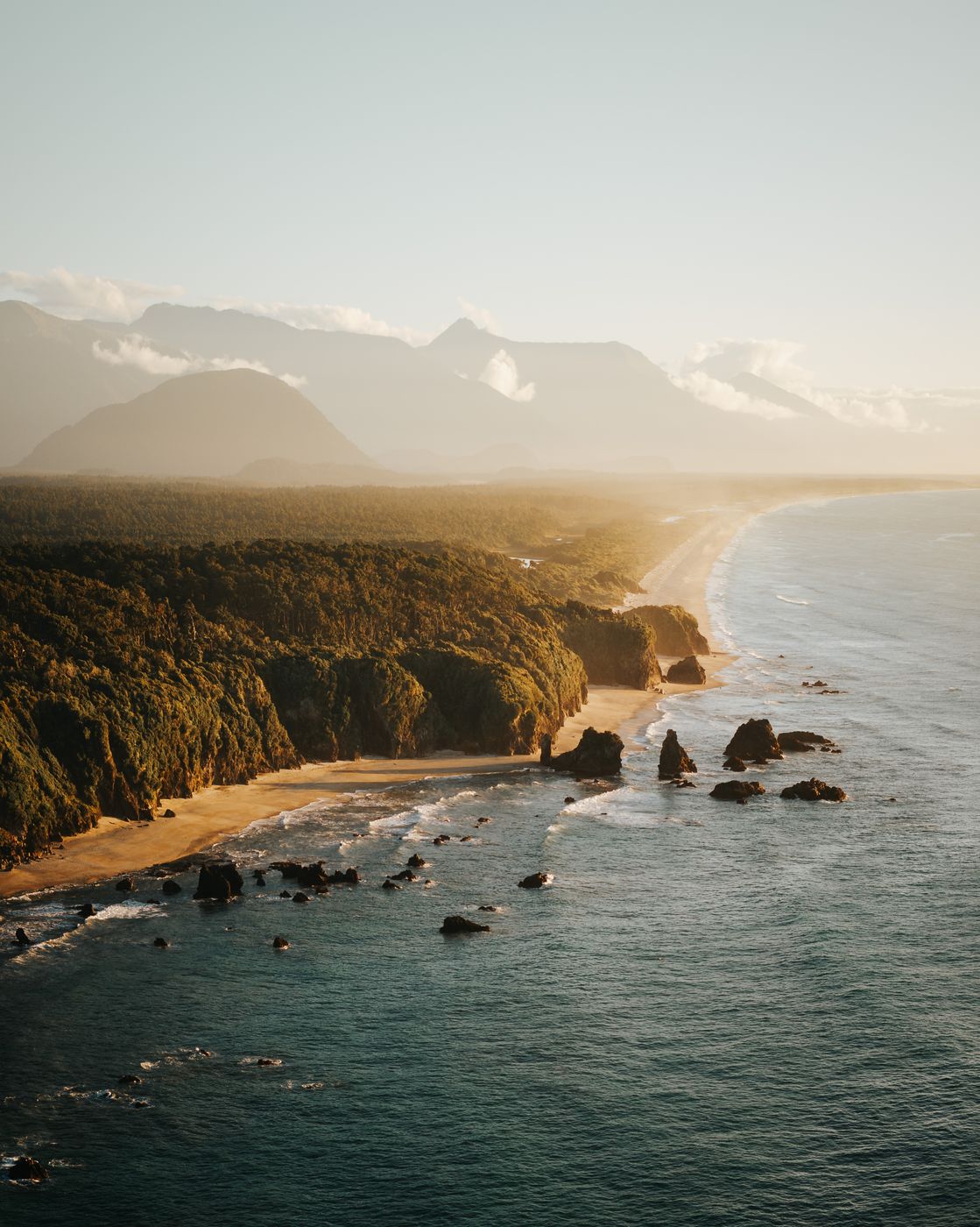 Unnamed beach near Ship Creek, West Coast, New Zealand