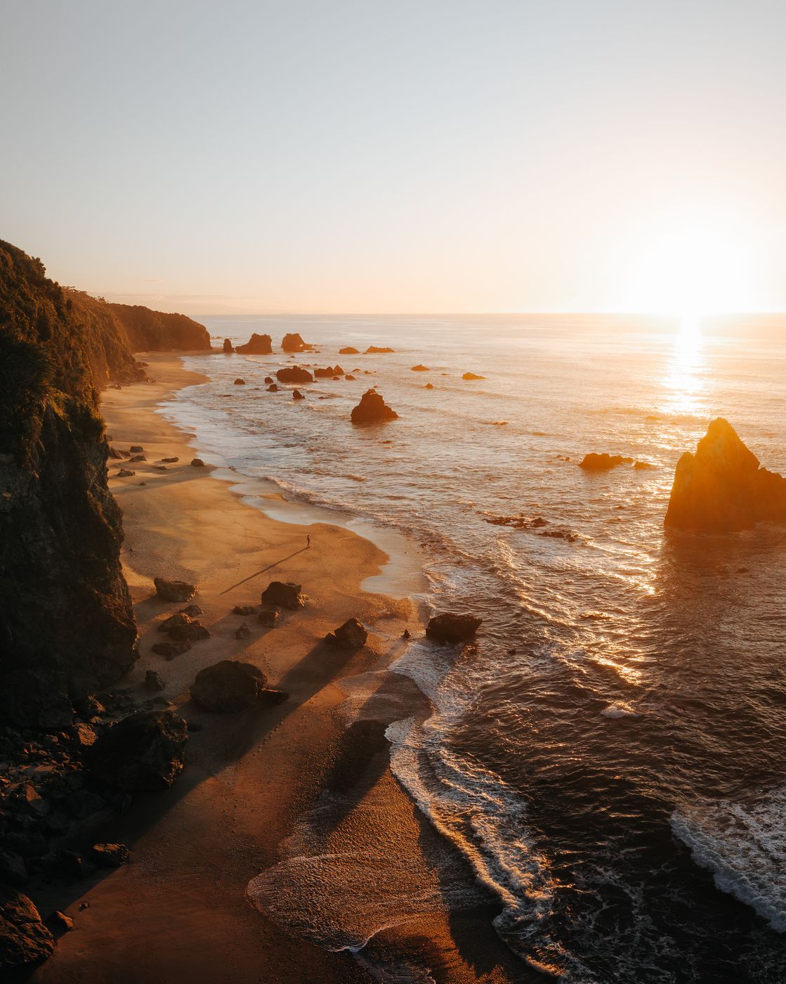 Unnamed beach near Ship Creek, West Coast, New Zealand