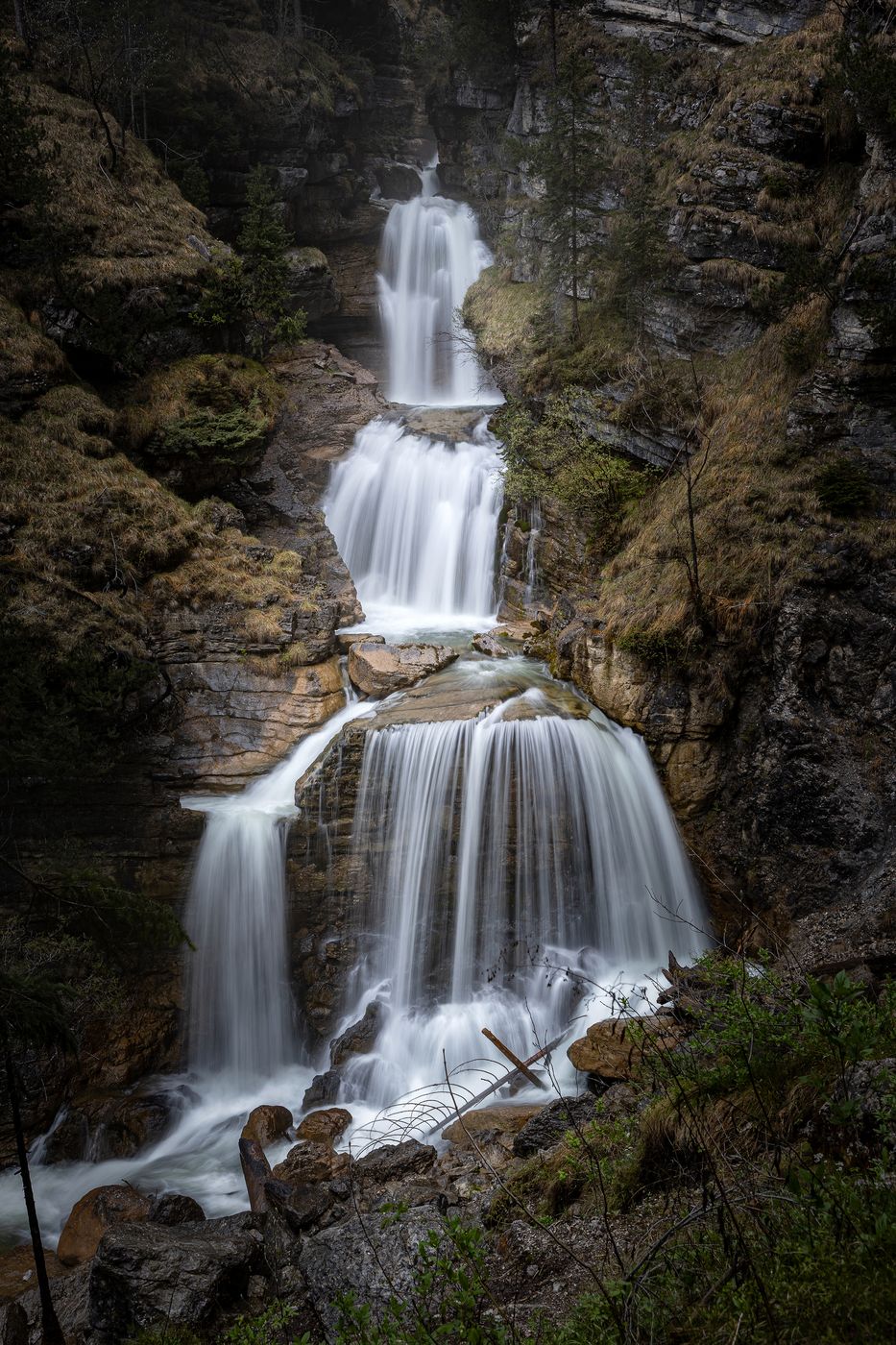 Unterer Kuhflucht-Wasserfall, Germany