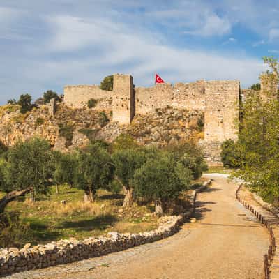 View to Beçin fort, Turkey (Türkiye)