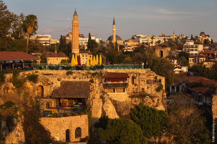 View to Kaleiçi, Antalya