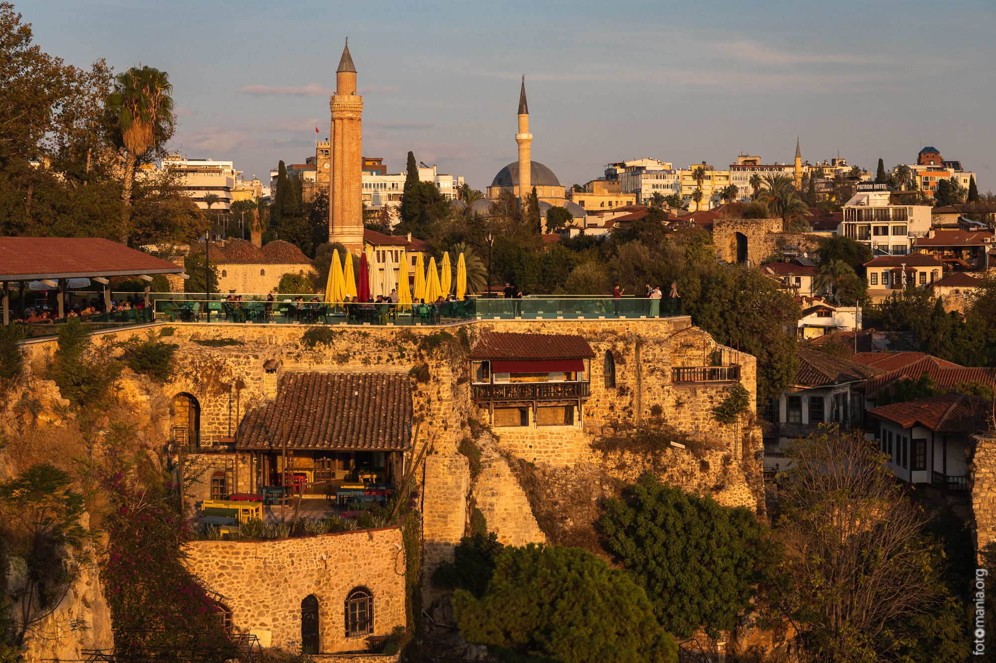 View to Kaleiçi, Antalya, Turkey (Türkiye)