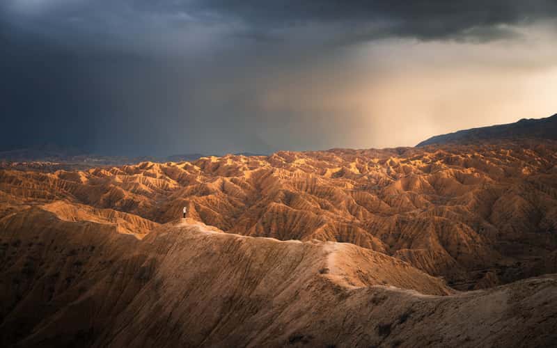 viewpoint, Ak-Sai Canyon