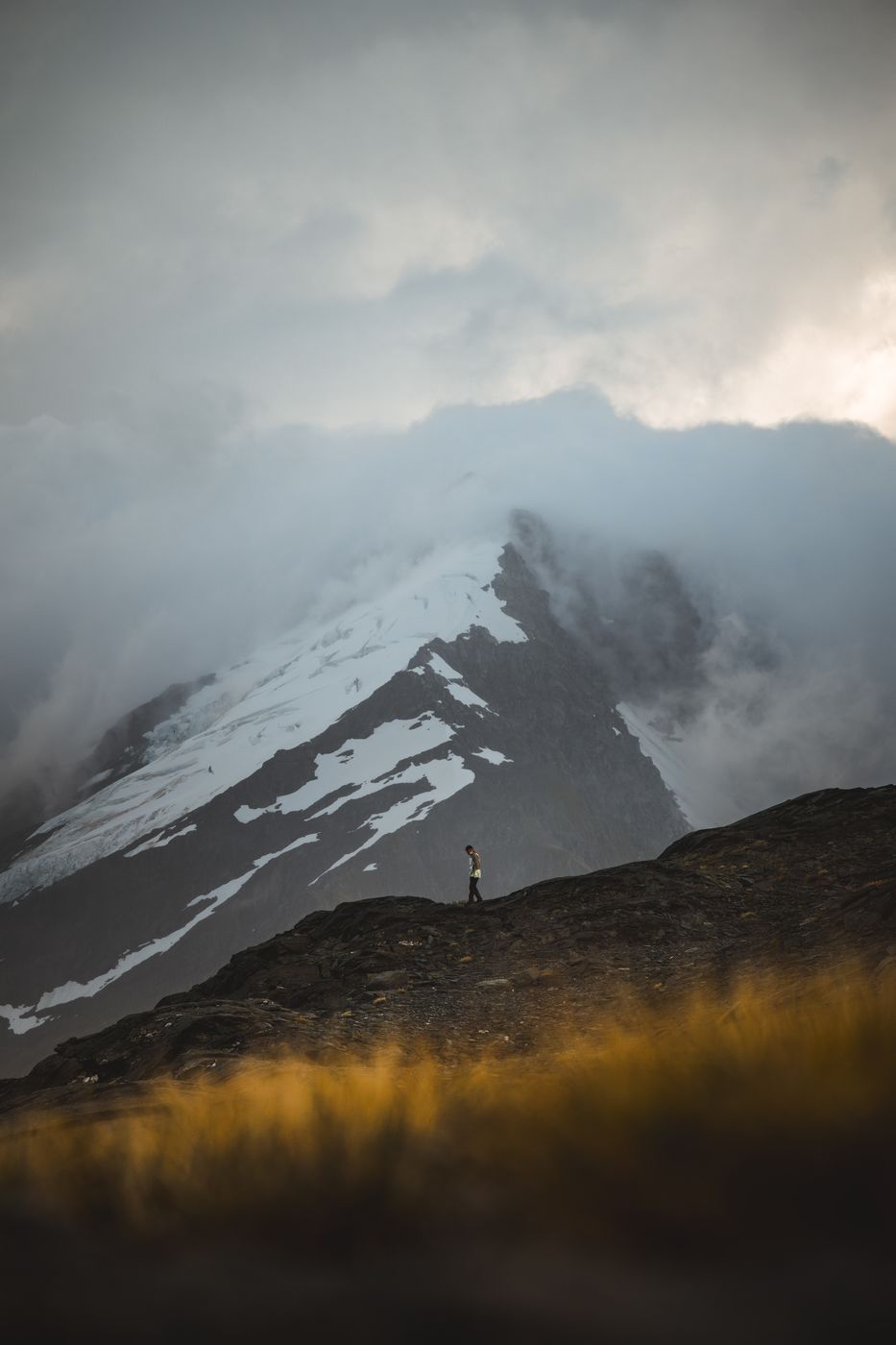 Views above French Ridge Hut, Mount Aspiring National Park, New Zealand
