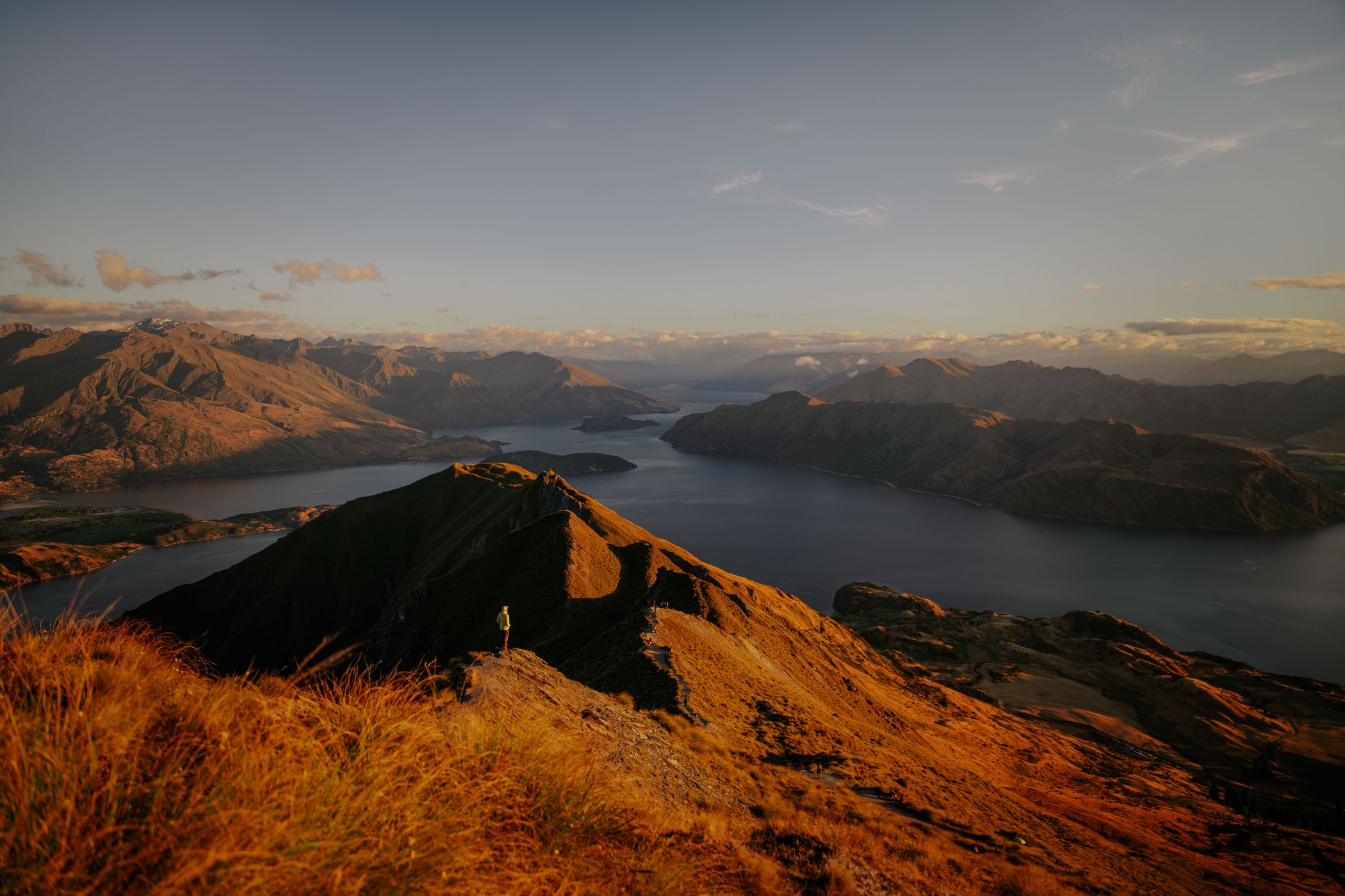 Views from Skyline Track, Roys Peak, New Zealand