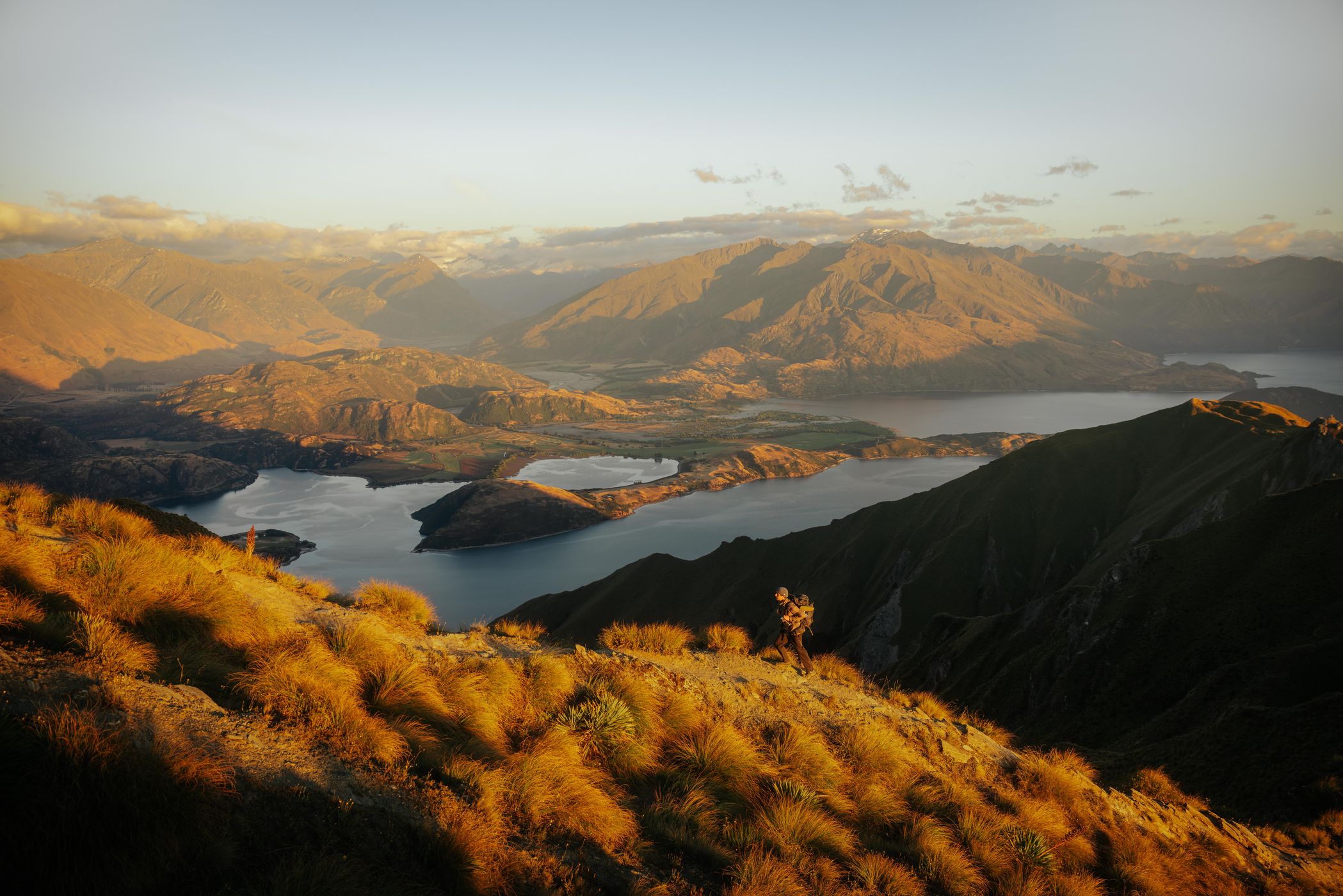 Views from Skyline Track, Roys Peak, New Zealand
