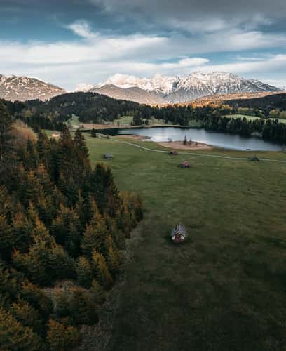 Wagenbrüchsee Cabins (Drone)