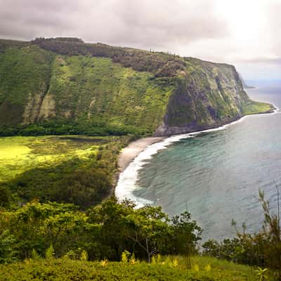 Waipío Valley Overlook, Hawaii, USA